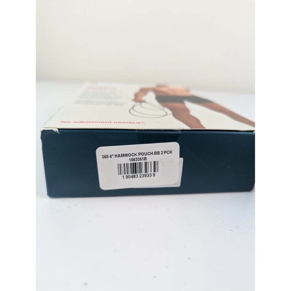 Tommy John Mens Small 2 Pack 360 Sport Boxer Briefs‎ Black 4